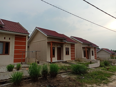 foto posisi tengah perumahan Alam Lestari Residence