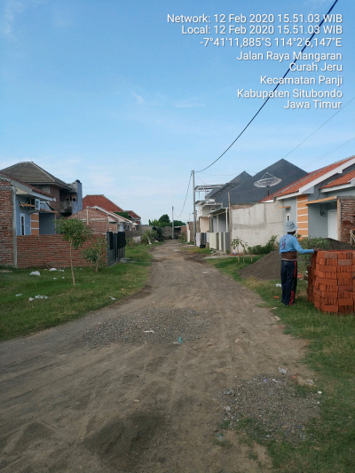 foto posisi tengah perumahan GRAHA SULTAN RAYA