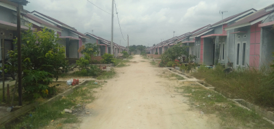 foto posisi tengah perumahan Green Kubang Residence
