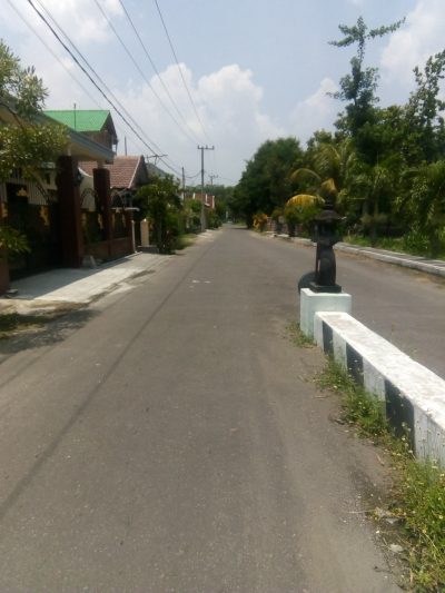 foto posisi tengah perumahan BUMI PERMATA