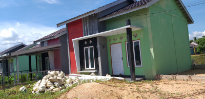 foto posisi tengah perumahan griya senin karya 2