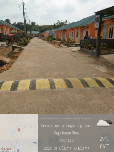 foto posisi tengah perumahan Gesya Gurindam 1