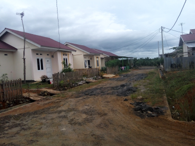 foto posisi tengah perumahan Indotama Regency 