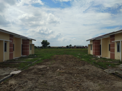 foto posisi tengah perumahan Griya Makmur 7 Pengembangan I