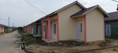 foto posisi tengah perumahan Bunga raya indah 3