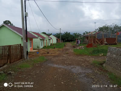 foto posisi tengah perumahan Seruni grand city