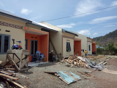 foto posisi tengah perumahan GRAND SAMUDERA MINIMALIS (LAMGEU-EU)