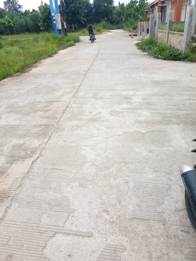 foto posisi tengah perumahan Bakung citra lestari