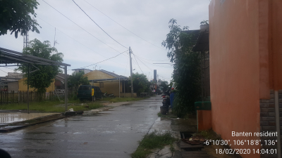 foto posisi tengah perumahan BANTEN METROPOLIS RESIDENCE 2
