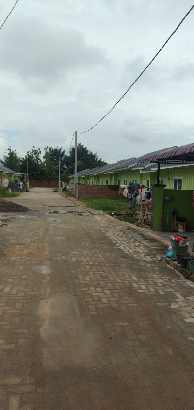 foto posisi tengah perumahan Cluster rumah pondok 2 tahap 2