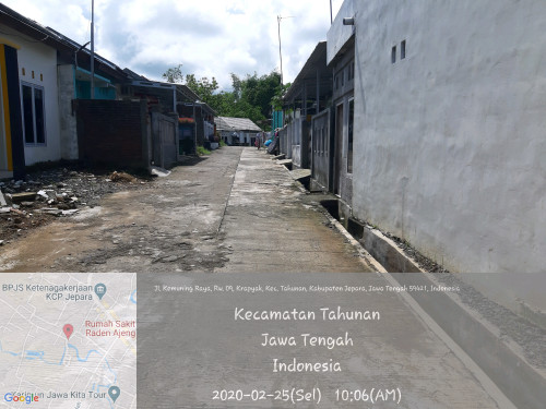 foto posisi tengah perumahan ALAM KRAPYAK GREEN RESIDENCE