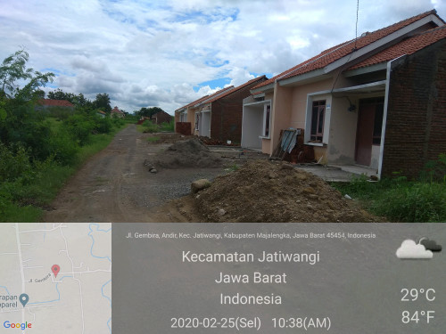 foto posisi tengah perumahan GRAHA ALAMANDA