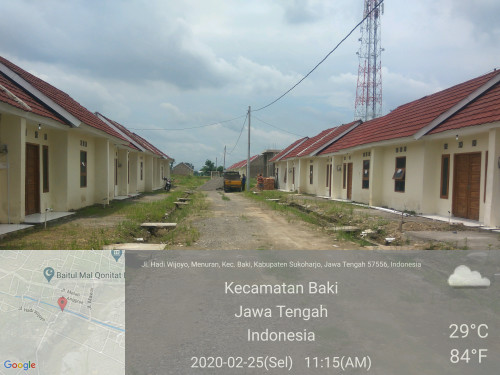 foto posisi tengah perumahan GRIYA SYARIAH