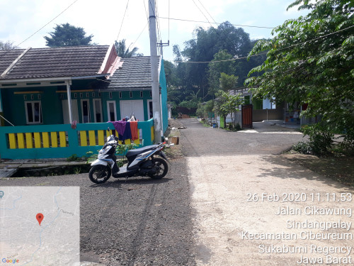 foto posisi tengah perumahan VILLA DREAM VALLEY