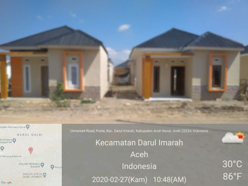 foto posisi tengah perumahan GRIYA PUNIE MINIMALIS