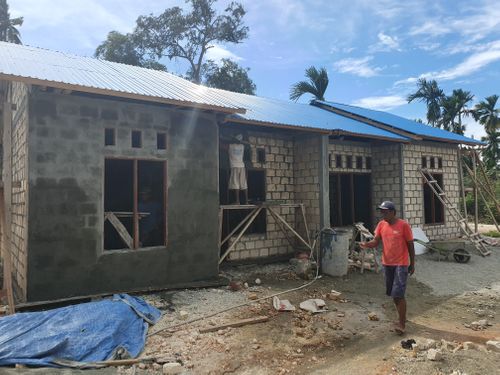 foto posisi tengah perumahan Appernas Residence