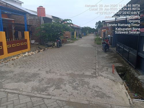 foto posisi tengah perumahan GRAHA SALWAH AND CANTIKA