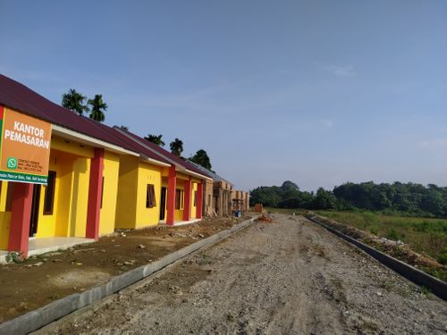foto posisi tengah perumahan Sari Mulya Residence