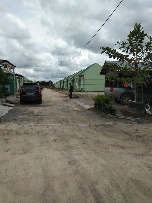 foto posisi tengah perumahan Bintang Sembilan Residence