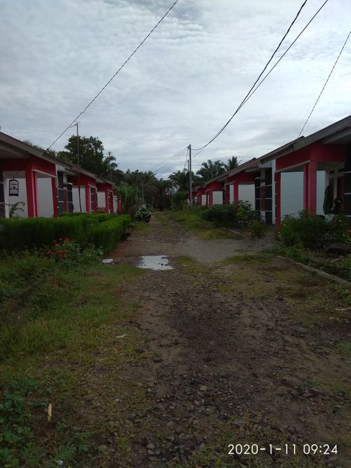 foto posisi tengah perumahan AL BAROKAH RESIDENCE 1
