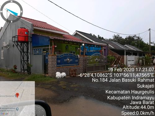 foto posisi tengah perumahan BELLANOVA RESIDENCE