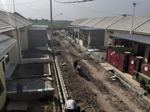 foto posisi tengah perumahan Perum Semarum Asri