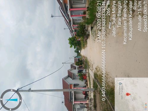 foto posisi tengah perumahan Green Tarai Regency