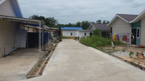 foto posisi tengah perumahan Pondok Indah Pramuka