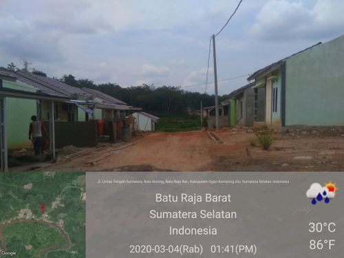foto posisi tengah perumahan Perumahan Adzikro 