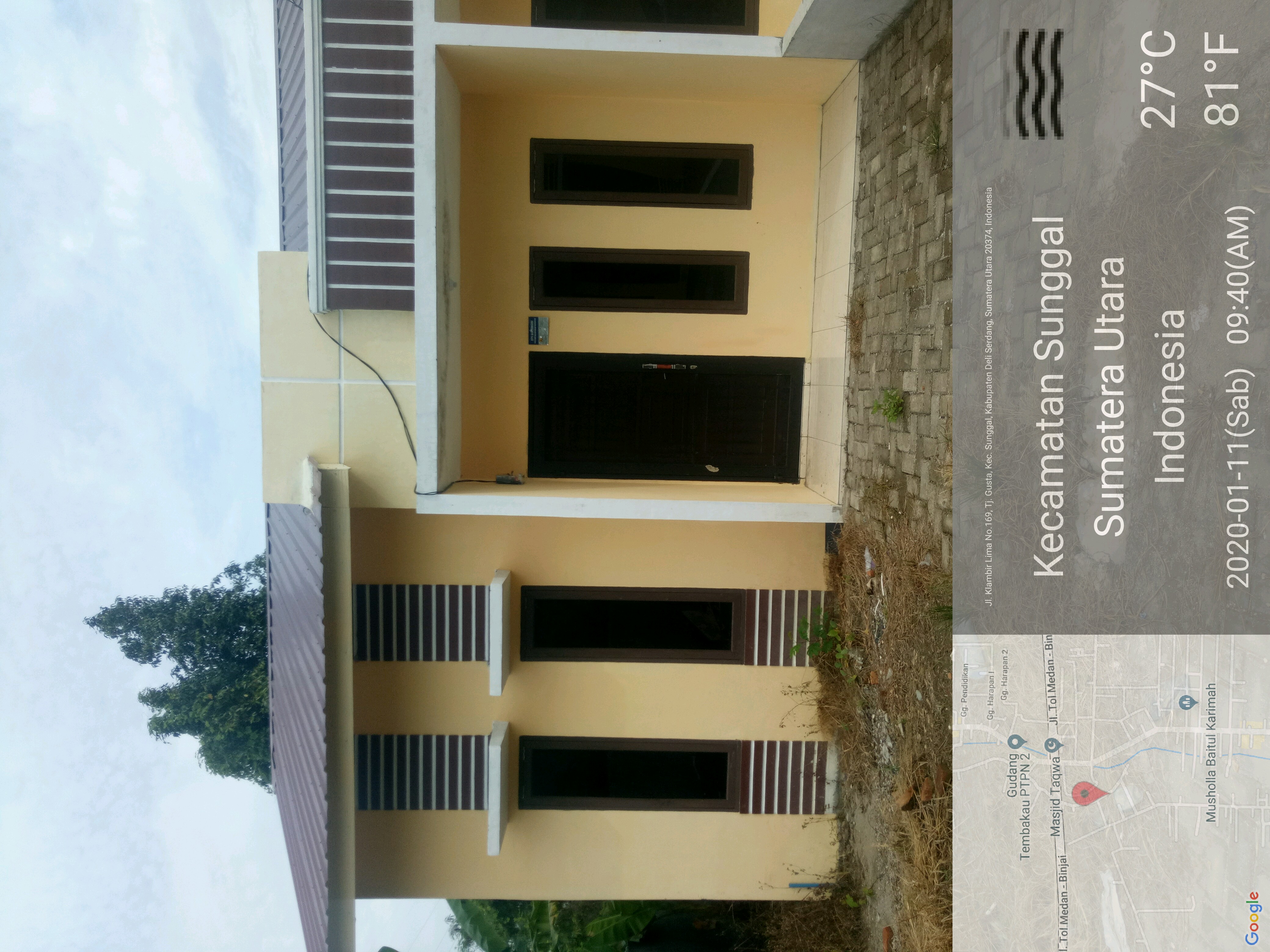 foto posisi tengah perumahan GRIYA KELAMBIR INDAH