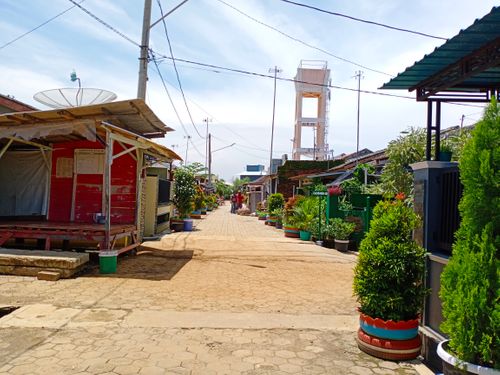 foto posisi tengah perumahan Griya Cemara