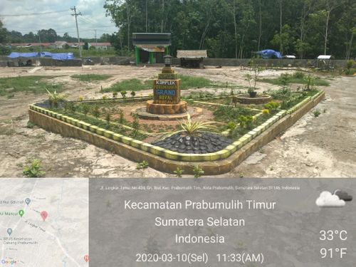 foto posisi tengah perumahan GRAND ROYAL PANDAWA