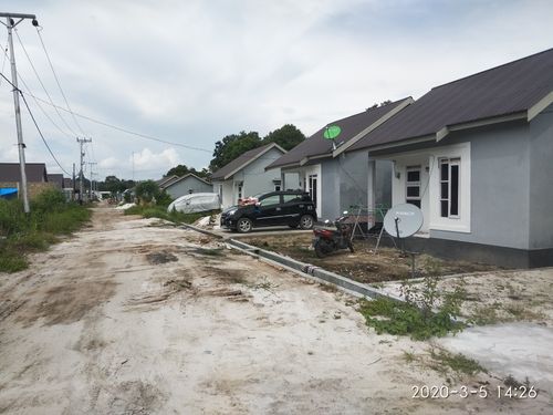 foto posisi tengah perumahan GREEN ASAS RESIDENCE
