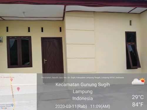 foto posisi tengah perumahan seputih Jaya Indah