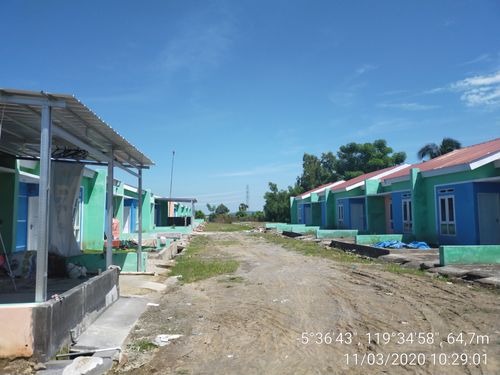 foto posisi tengah perumahan EKA SAKTI ROYAL PARK PUNAGAYA