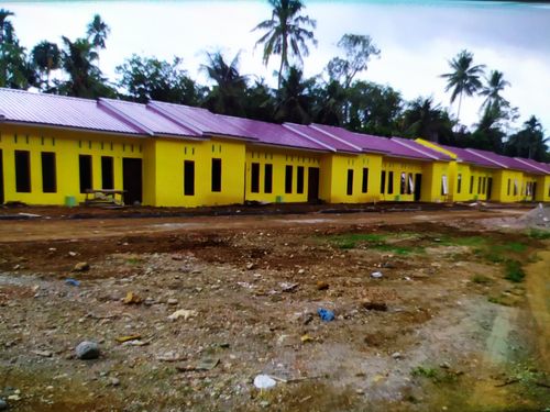 foto posisi tengah perumahan Kuto Mulyo Residence