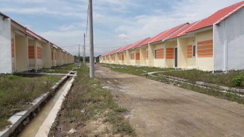 foto posisi tengah perumahan Bumi Sampurna Indah ( BSI )