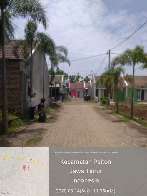foto posisi tengah perumahan CENDANA RESIDENCE