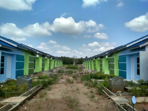 foto posisi tengah perumahan griya Lembah Hijau III