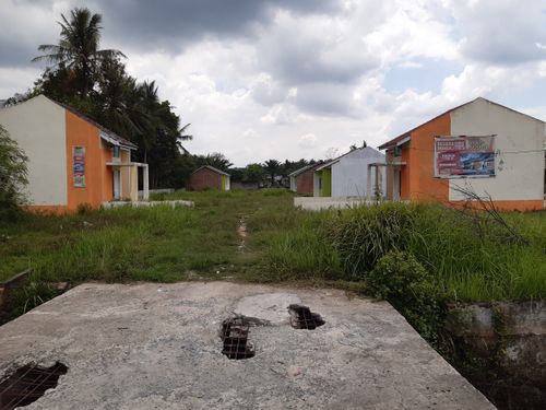 foto posisi tengah perumahan Pondok Indah Stabat