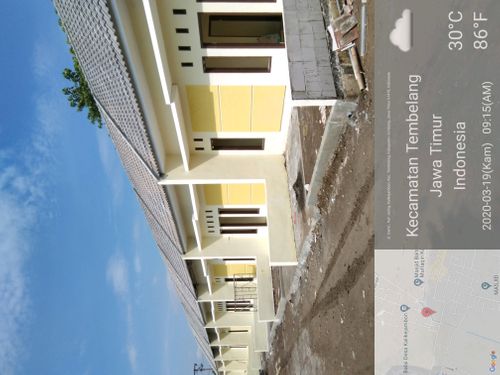 foto posisi tengah perumahan Griya Kalijaring Indah