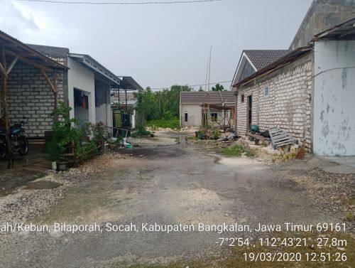 foto posisi tengah perumahan Perumahan Pondok Darussalam