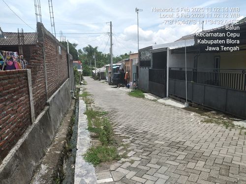 foto posisi tengah perumahan MUTIARA CEPU