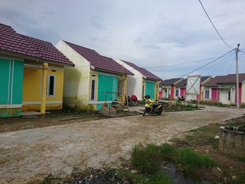 foto posisi tengah perumahan GREEN AHAZ SUKAMULYA