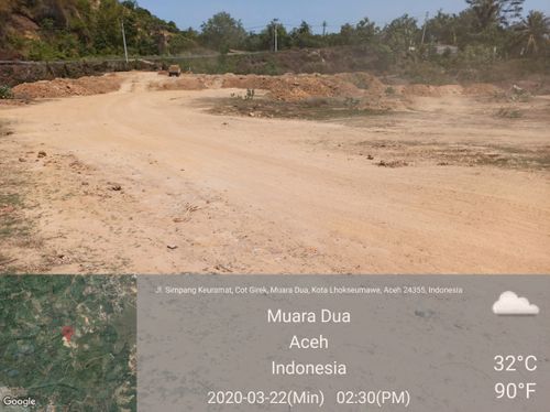 foto posisi tengah perumahan GREEN MADANI