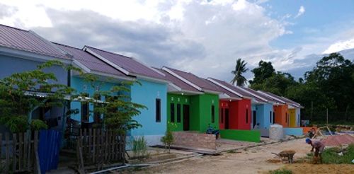 foto posisi tengah perumahan GREEN ANUGERAH REGENCY