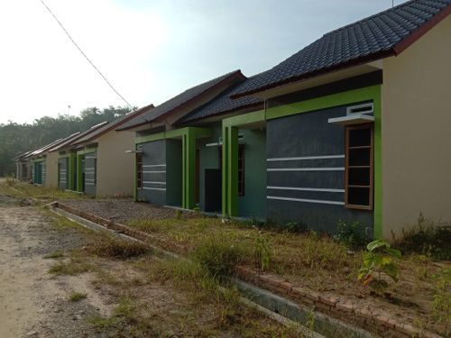 foto posisi tengah perumahan Lindung Bulan Permai