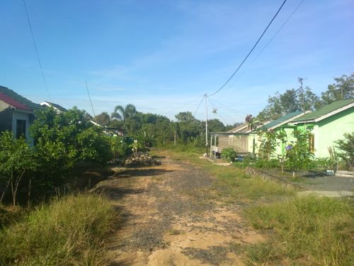 foto posisi tengah perumahan Green Sawit Asri