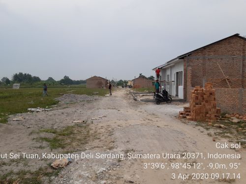 foto posisi tengah perumahan Perumahan platinum garden 3