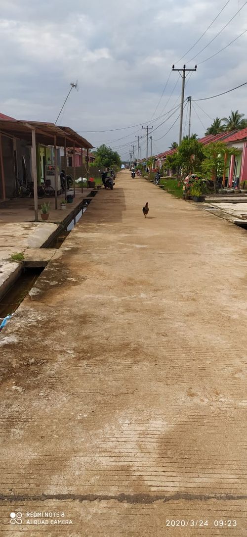foto posisi tengah perumahan Mega Griya